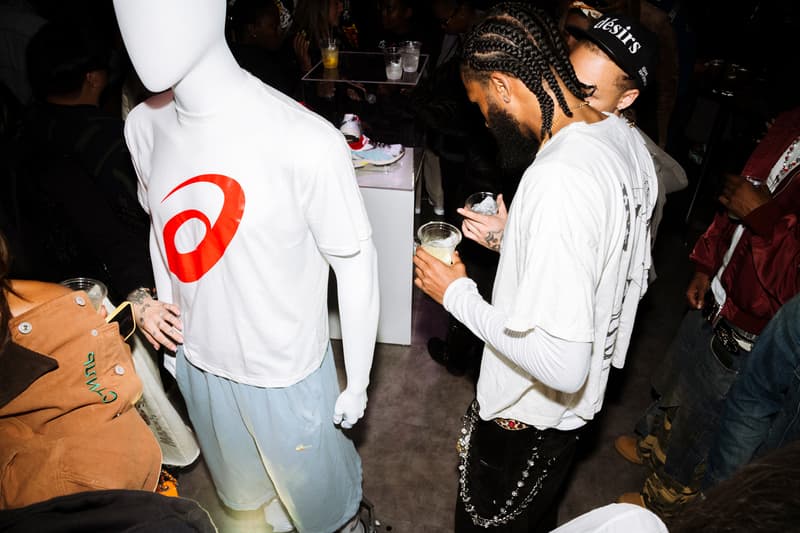 ASICS Stefon Diggs GEL-DS Trainer 14 Black White Colorways Campaign Launch Party 