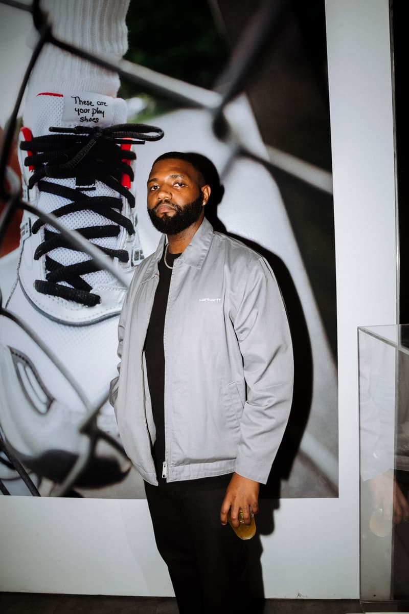 ASICS Stefon Diggs GEL-DS Trainer 14 Black White Colorways Campaign Launch Party 