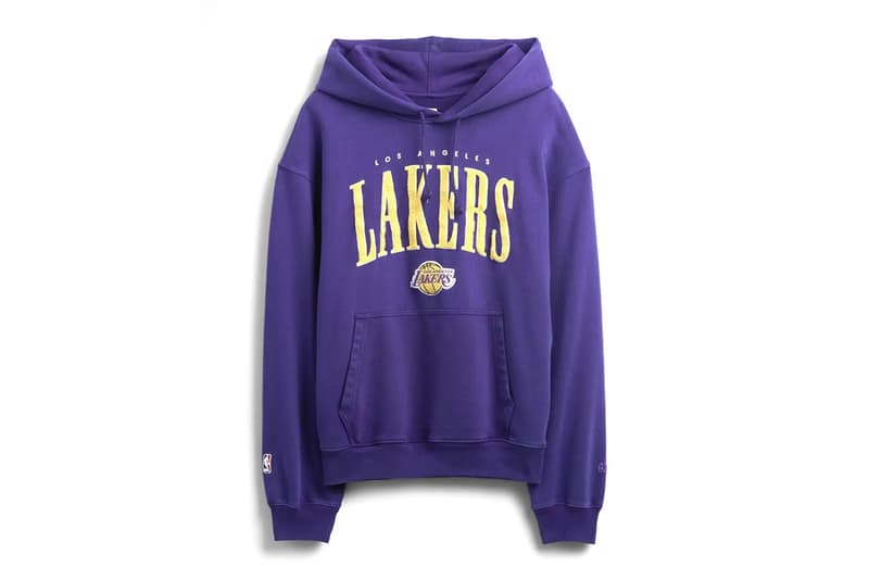 Gap and NBA Join Forces on New Collaboration Ahead of the Season collection release info boston celtics new york knicks los angeles lakers golden state warriors vintage inspired japan exclusive