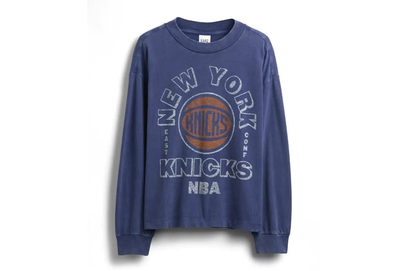 Gap and NBA Join Forces on New Collaboration Ahead of the Season collection release info boston celtics new york knicks los angeles lakers golden state warriors vintage inspired japan exclusive