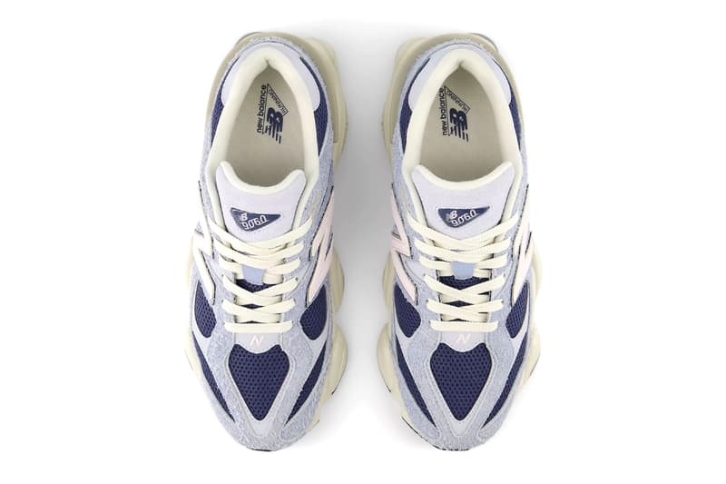 New Balance 9060 “Vintage Indigo” Light Arctic Grey/Vintage Indigo-Pink Granite U9060NVP October 2025 Release Info