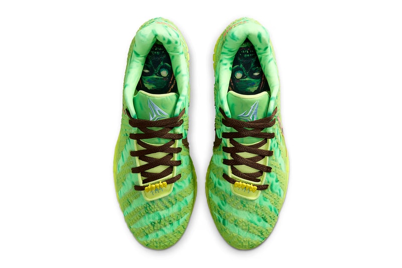 Nike Ja 3 Spooky Season Light Lemon Twist Hemp Bright Crimson Black HV9923-700 Release Info