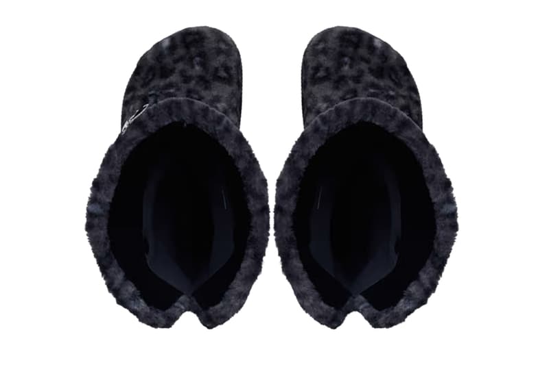 Crocs and T-Pain Show off Boots With the Fur Crocs Classic Unfurgettable Leopard Knee High Boot black 212387-0CU