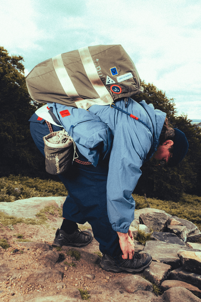 Topologie x Universal Works Is a Meeting Point Between Style and Utility Topologie Wares System™ Climbing gear