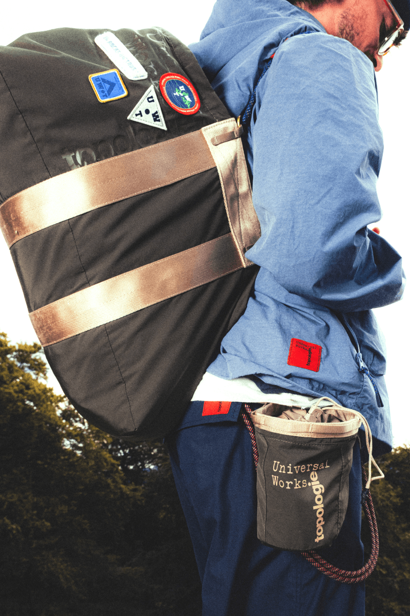 Topologie x Universal Works Is a Meeting Point Between Style and Utility Topologie Wares System™ Climbing gear