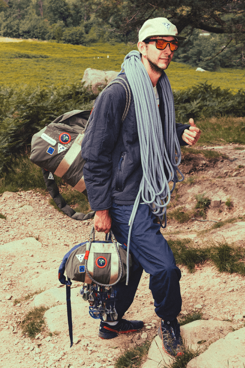 Topologie x Universal Works Is a Meeting Point Between Style and Utility Topologie Wares System™ Climbing gear