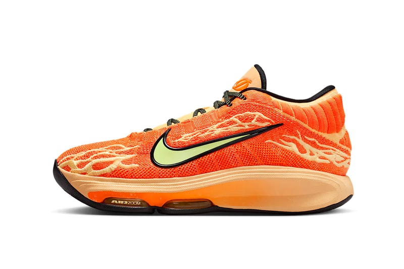 Victor Wembanyama x Nike GT Hustle 3 “Halloween”  Melon Tint/Black-Total Orange-Barely Volt FV5953-801