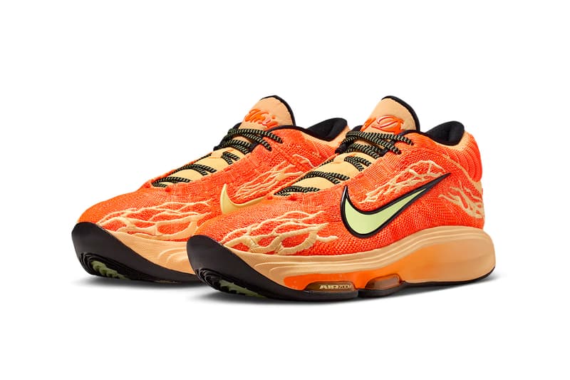 Victor Wembanyama x Nike GT Hustle 3 “Halloween”  Melon Tint/Black-Total Orange-Barely Volt FV5953-801