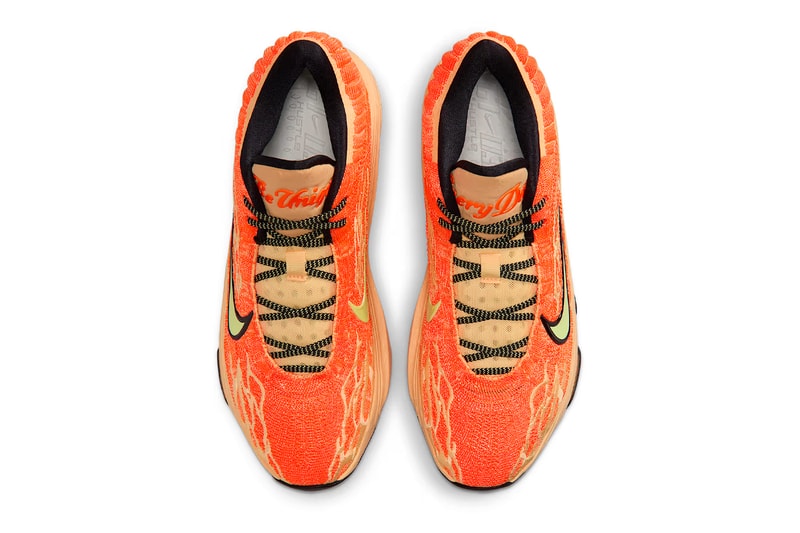Victor Wembanyama x Nike GT Hustle 3 “Halloween”  Melon Tint/Black-Total Orange-Barely Volt FV5953-801