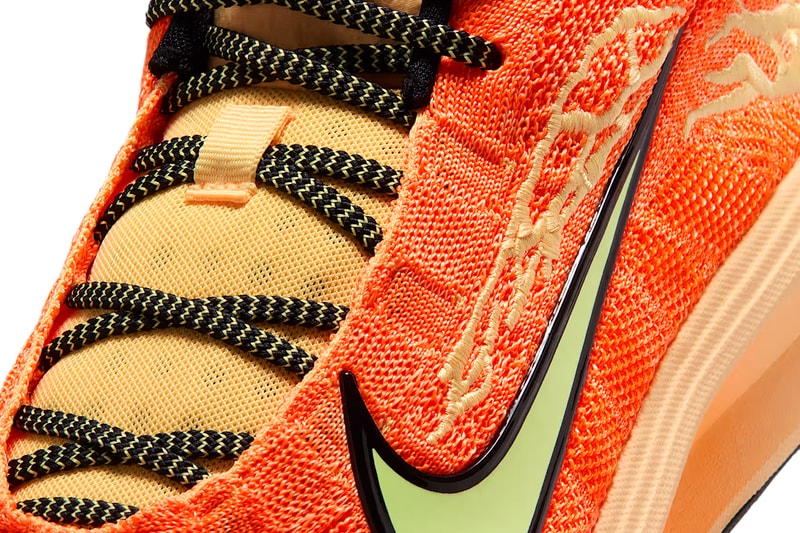Victor Wembanyama x Nike GT Hustle 3 “Halloween”  Melon Tint/Black-Total Orange-Barely Volt FV5953-801