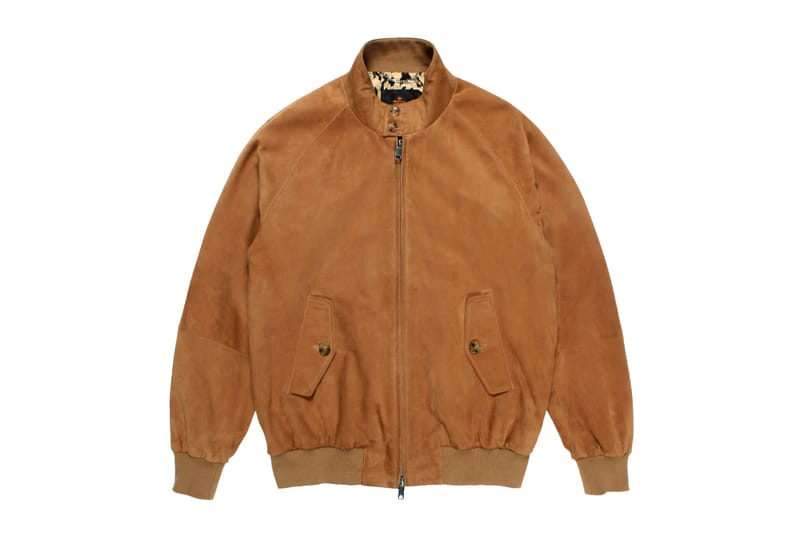 WACKO MARIA and BARACUTA Unveil Luxurious Suede G9 Harrington Jacket