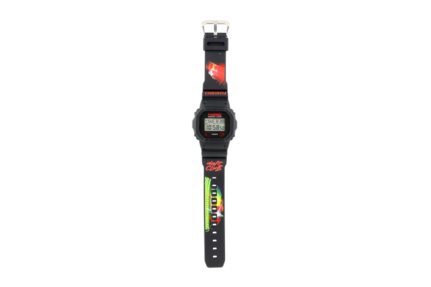 Daft Punk PLEASURES Casio G-SHOCK DW5600PDP-1 Watch Release info