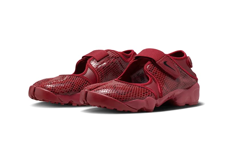 Nike Air Rift Snakeskin Pack Photon Dust Black IM5739-001 Red Black IM5739-600 Release Info