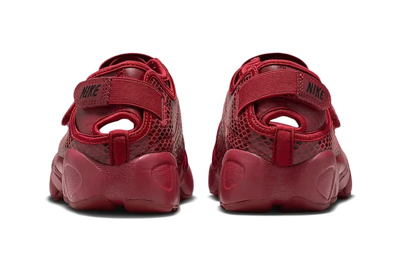 Nike Air Rift Snakeskin Pack Photon Dust Black IM5739-001 Red Black IM5739-600 Release Info