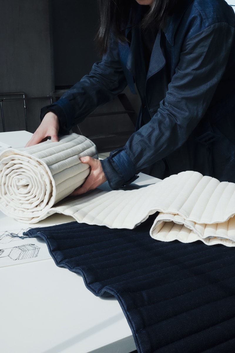 Caroline Chao x G-Star Raw Roll-Up Chair Design 