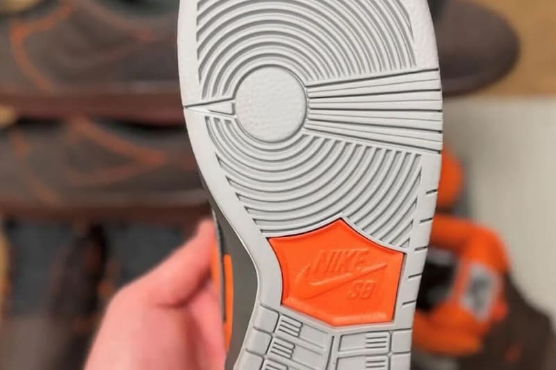 First Look at the Nike SB Dunk Low “Muni Fast Pass” Safety Orange/Wolf Grey-Baroque Brown-Iron Grey-Black IR1888-800