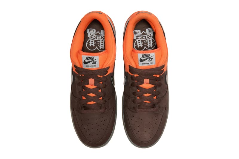 First Look at the Nike SB Dunk Low “Muni Fast Pass” Safety Orange/Wolf Grey-Baroque Brown-Iron Grey-Black IR1888-800