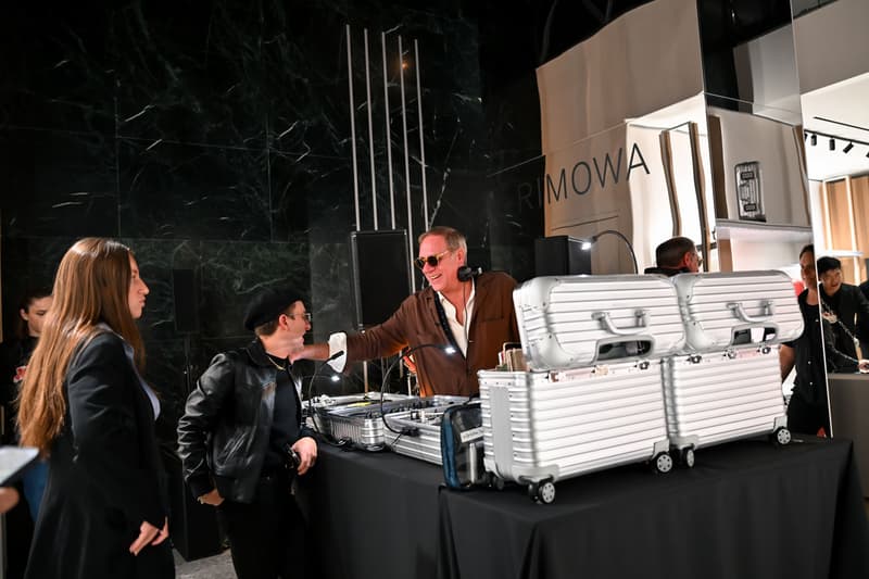 New York City Shows Up for RIMOWA's New Flagship Opening soho nyc  Spike Lee, Carmelo Anthony, Walton Goggins, Chloe Sevigny, Maggie Rogers, and Evan Mock collab supreme archival collections luggage 