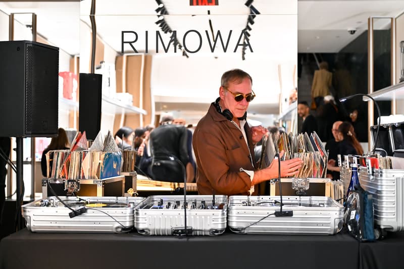 New York City Shows Up for RIMOWA's New Flagship Opening soho nyc  Spike Lee, Carmelo Anthony, Walton Goggins, Chloe Sevigny, Maggie Rogers, and Evan Mock collab supreme archival collections luggage 