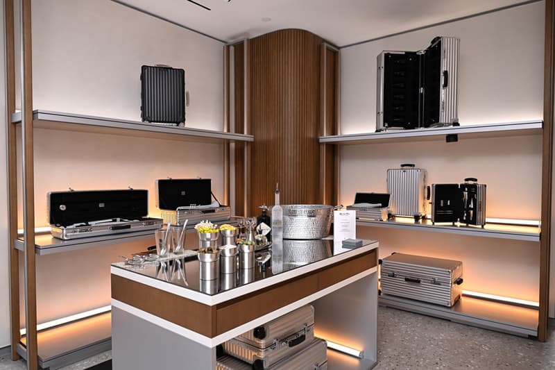 New York City Shows Up for RIMOWA's New Flagship Opening soho nyc  Spike Lee, Carmelo Anthony, Walton Goggins, Chloe Sevigny, Maggie Rogers, and Evan Mock collab supreme archival collections luggage 