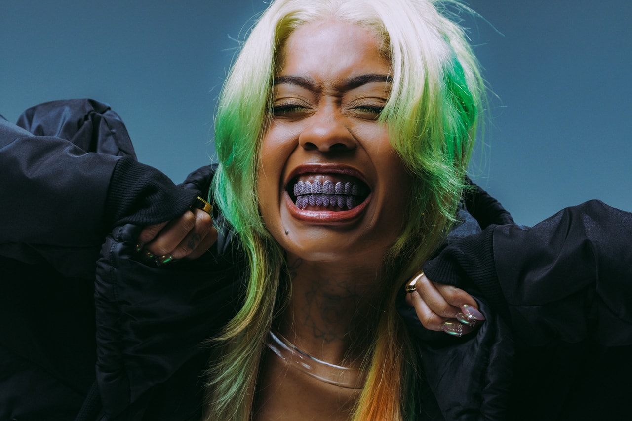 'CORINIAN': TiaCorine Takes on Her Fully Realized Final Form album release info stream mixtape drop features "ATE," "Different Color Stones," "Ironic," "Fall In Love," JID "Backyard" Smino, Wiz Khalifa, Saweetie, Flo Milli, and Pouya