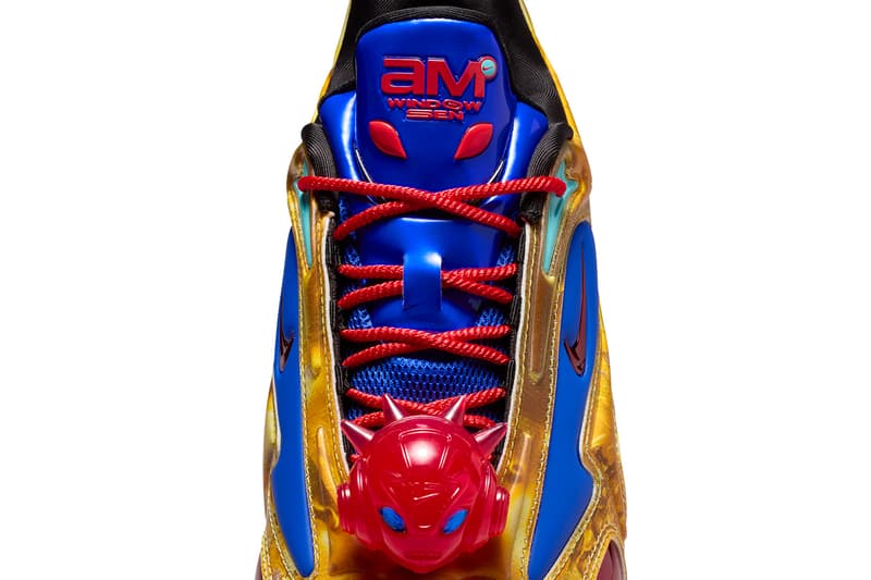 WINDOWSEN Teams up With Nike for Two Extraterrestrial-Inspired Air Max Muses collaboration shoes cyber futuristic lens shoes metaverse