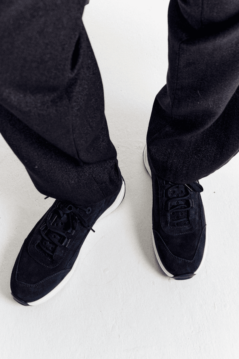 Équipement de Vie Is Reimagining the Boat Shoe for the City for AW25 AW25 “Onshore” campaign Sailing Shoes Deck Shoes Anti-Slip Compound sole, Winch Button heel pad, innovative contour patterning, and integrated drainage channels for enhanced water displacement