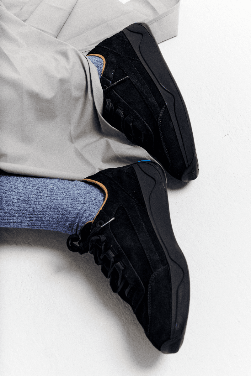 Équipement de Vie Is Reimagining the Boat Shoe for the City for AW25 AW25 “Onshore” campaign Sailing Shoes Deck Shoes Anti-Slip Compound sole, Winch Button heel pad, innovative contour patterning, and integrated drainage channels for enhanced water displacement