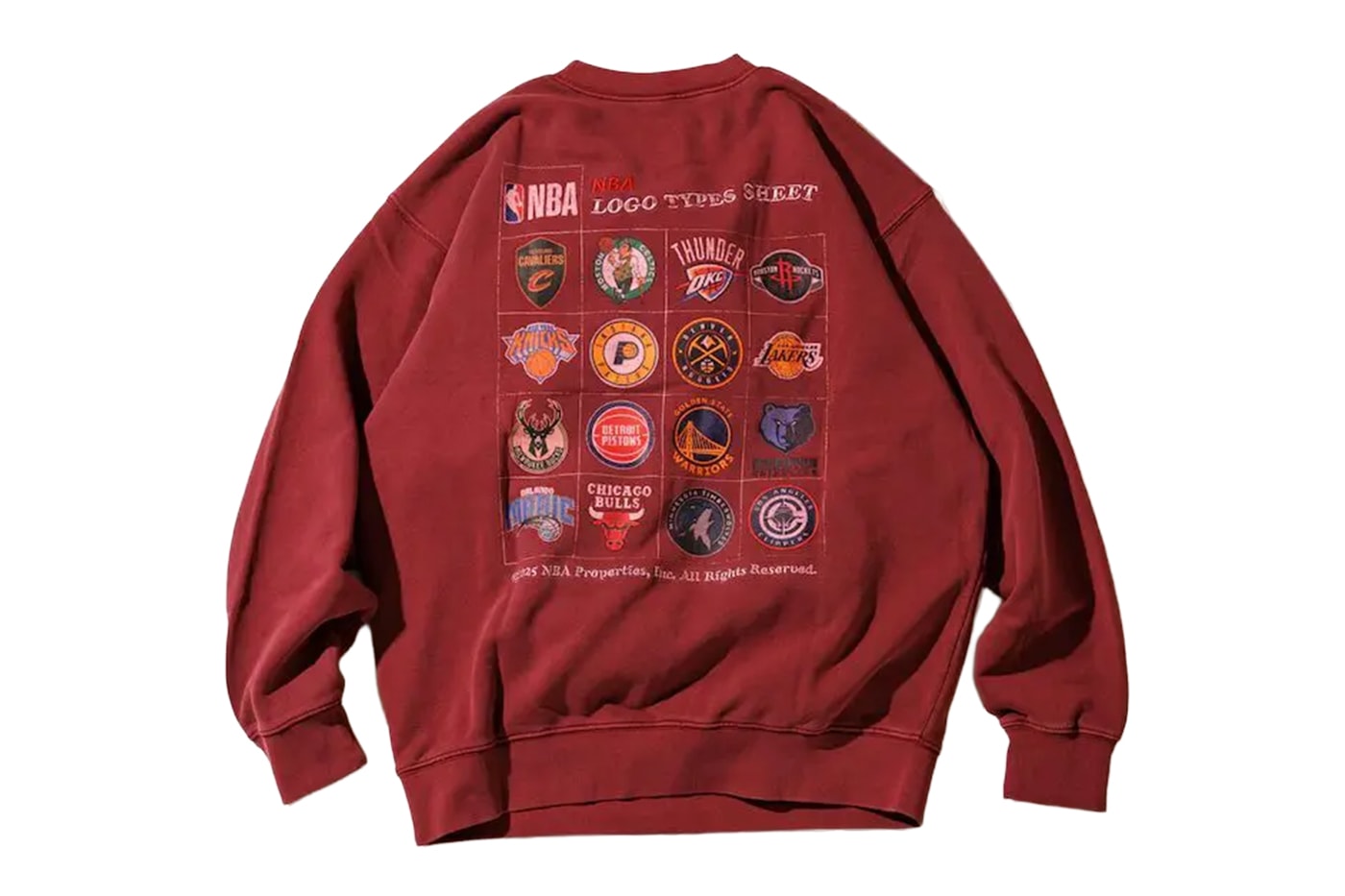 NBA FREAKS STORE 25 FW Collaboration Collection Release Info