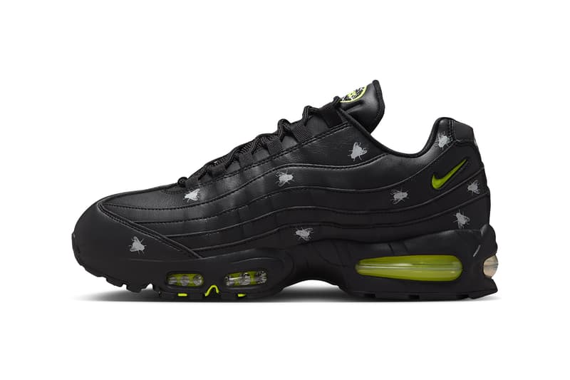 Nike Air Max 95 Houseflies Black Metallic Dark Grey Neon Yellow IM3082-001 Release Info