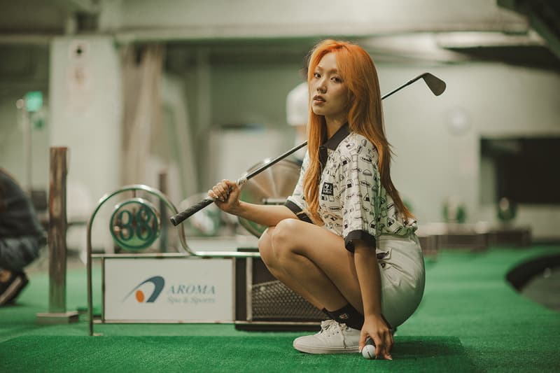 7 eleven midnight driving club golf collection polo t shirt crewneck windbreaker hat visor cardigan jacket towel tote logo green black white orange