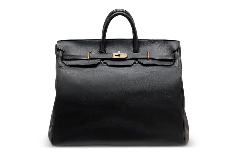 Christie's Auctions Jane Birkin's Hermès Haut à Courroies Bag birkin prototype bag before the bag paris luxury fashion equestrian