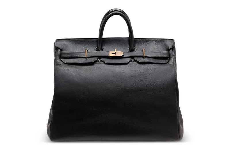 Christie's Auctions Jane Birkin's Hermès Haut à Courroies Bag birkin prototype bag before the bag paris luxury fashion equestrian
