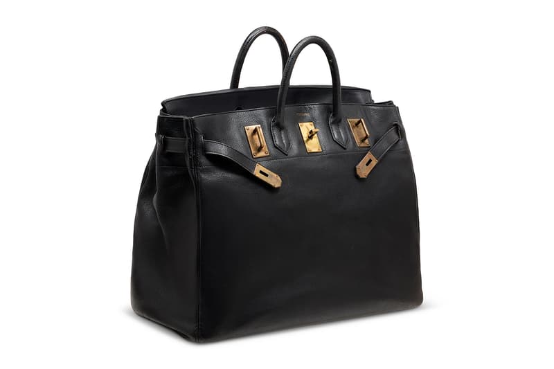 Christie's Auctions Jane Birkin's Hermès Haut à Courroies Bag birkin prototype bag before the bag paris luxury fashion equestrian