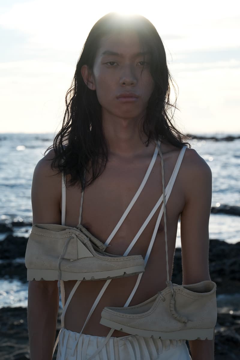 Clarks Originals and POST ARCHIVE FACTION Launch WallabeeBT Collaboration collaborations release info tradition reimagined inaugural black beige grey