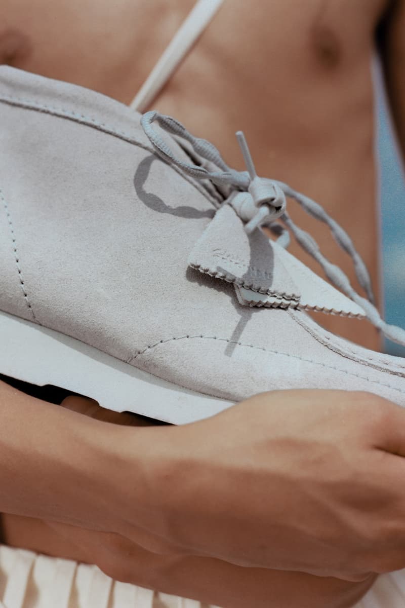 Clarks Originals and POST ARCHIVE FACTION Launch WallabeeBT Collaboration collaborations release info tradition reimagined inaugural black beige grey