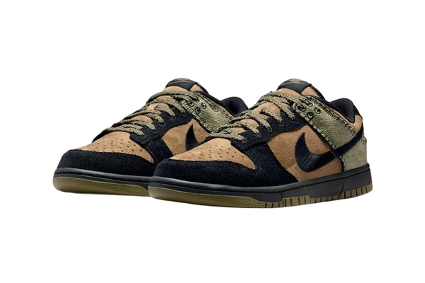 Nike Dunk Low Frankenstein Brown Kelp Black Medium Olive HV4452-300 Release Info