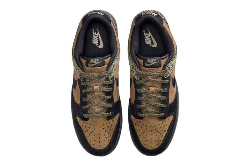 Nike Dunk Low Frankenstein Brown Kelp Black Medium Olive HV4452-300 Release Info
