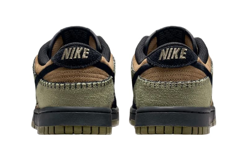 Nike Dunk Low Frankenstein Brown Kelp Black Medium Olive HV4452-300 Release Info