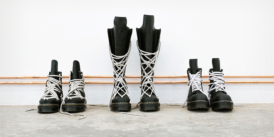 Rick Owens and Dr. Martens Return With Quad Boot Trio
