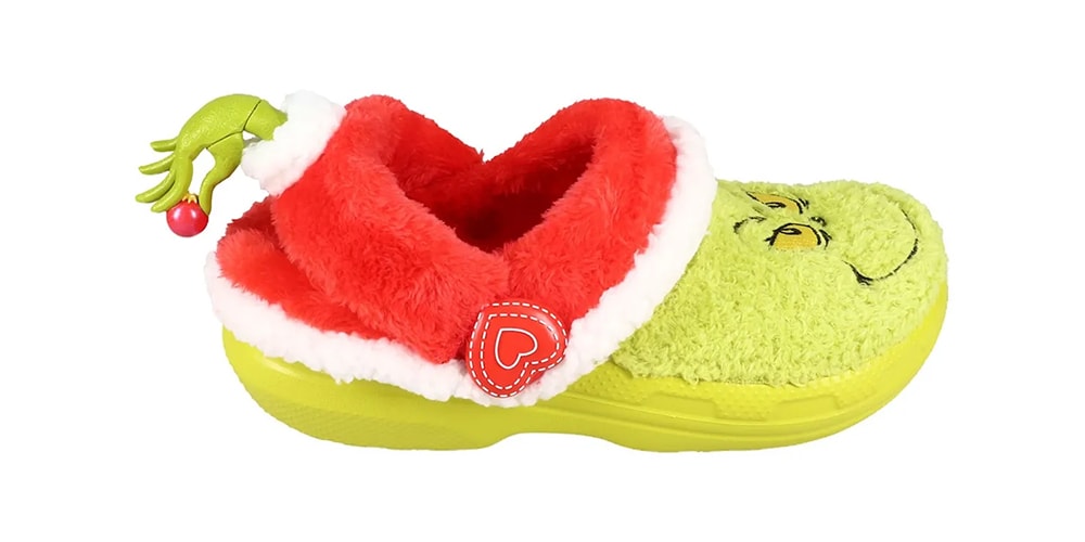 The Grinch x Crocs Classic Clog Is Set To Steal This Christmas