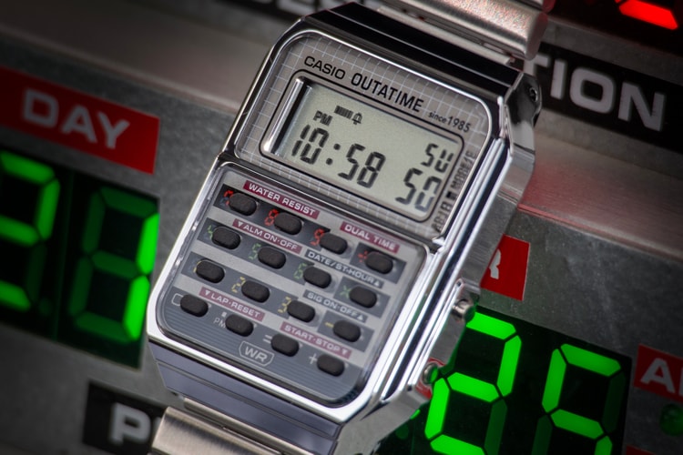 Casio Dives ‘Back to the Future’ for a 40th Anniversary Calculator Watch