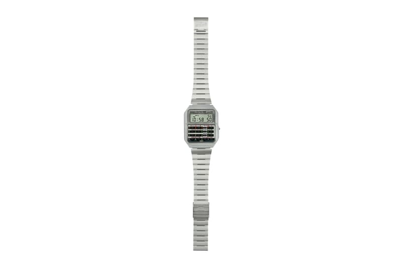 back to the future casio CA-500WEBF calculator watch collaboration release info
