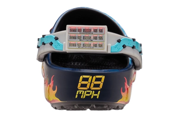 Back To The Future Crocs Classic Clog Blue Multi 211503-90H Release Info