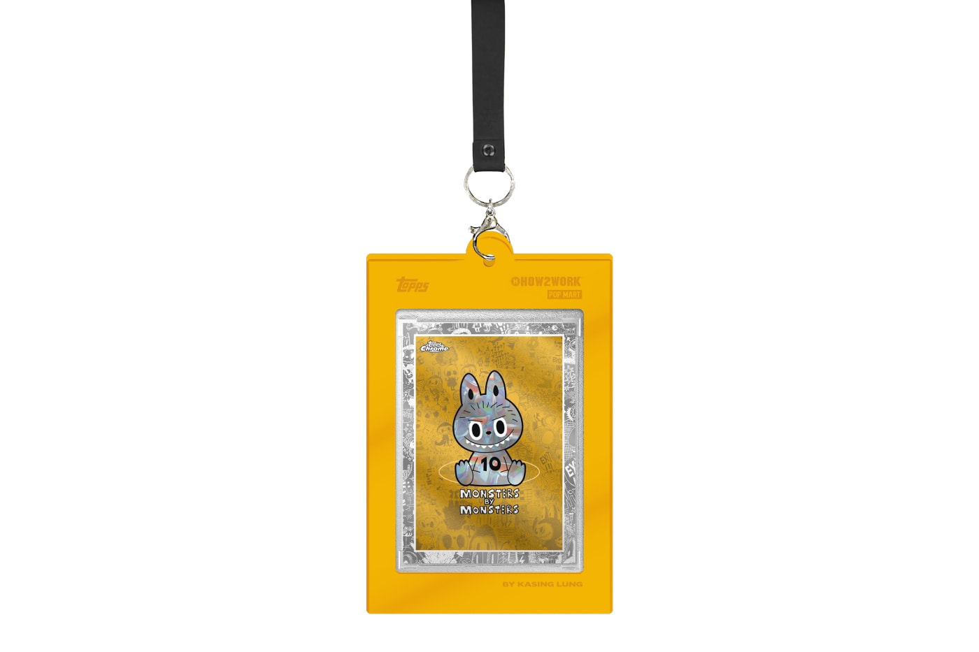 Topps “The Monsters” Labubu Trading Cards Release Info Kasing lung chrome base cards fanatics