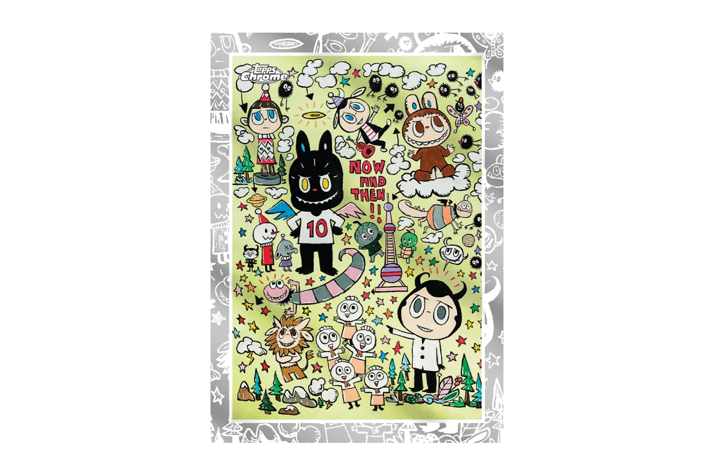 Topps “The Monsters” Labubu Trading Cards Release Info Kasing lung chrome base cards fanatics