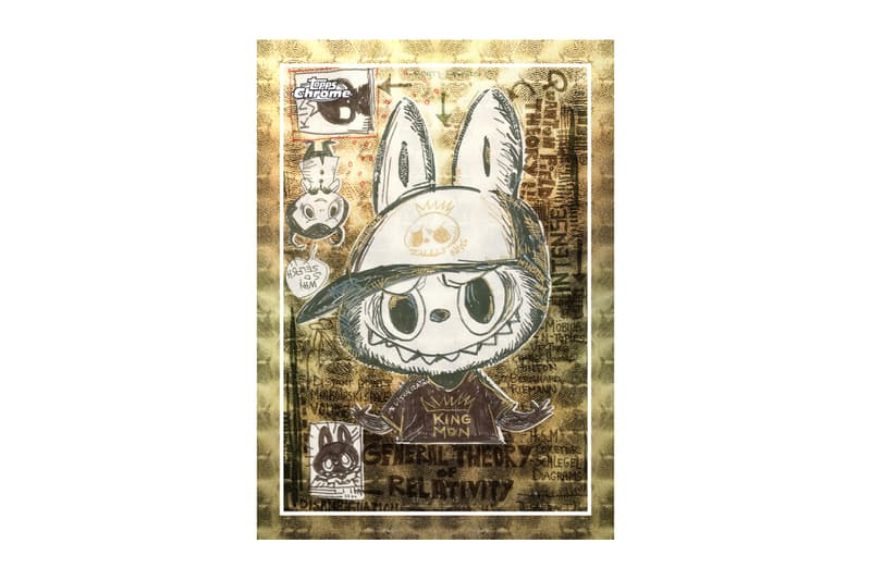 Topps “The Monsters” Labubu Trading Cards Release Info Kasing lung chrome base cards fanatics