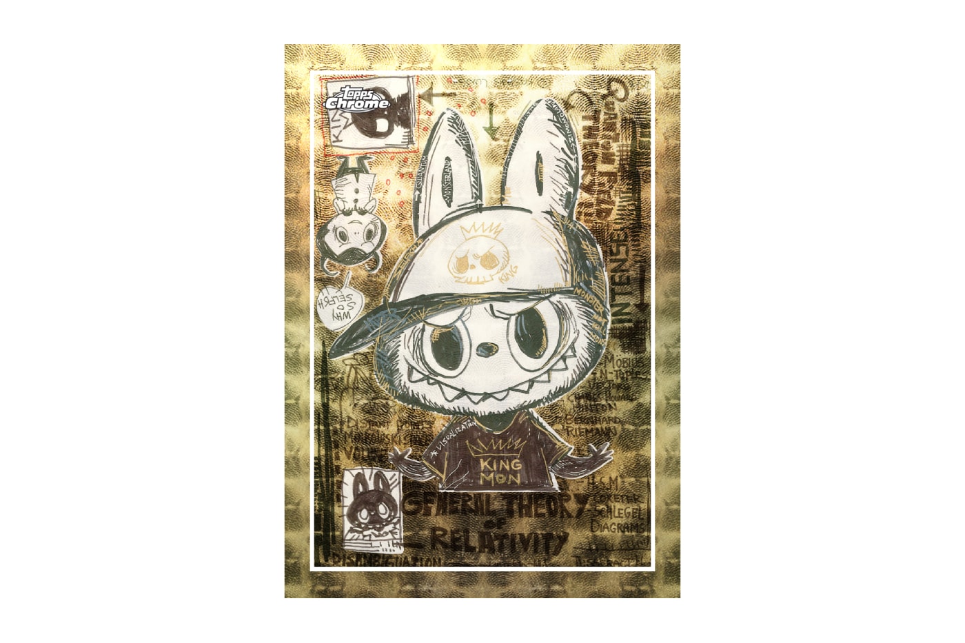 Topps “The Monsters” Labubu Trading Cards Release Info Kasing lung chrome base cards fanatics