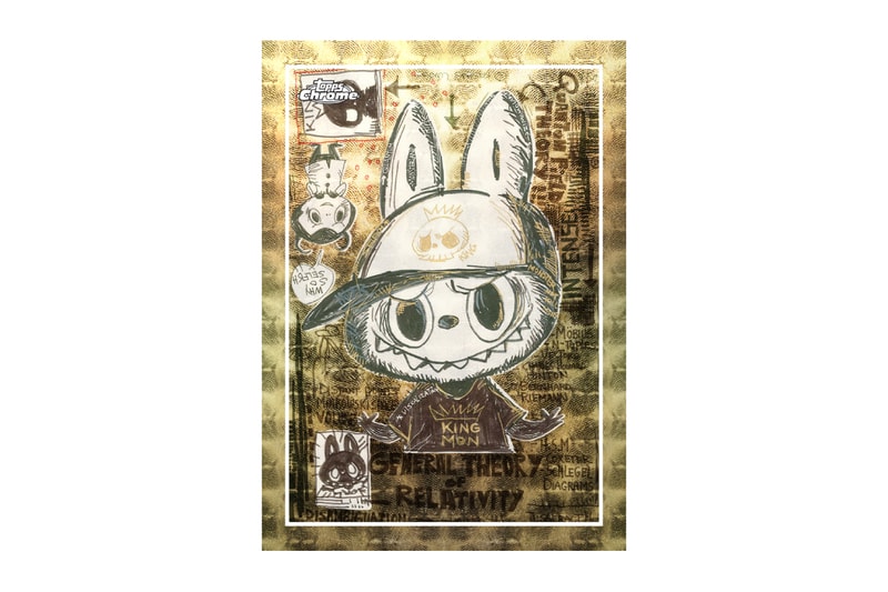 Topps “The Monsters” Labubu Trading Cards Release Info Kasing lung chrome base cards fanatics
