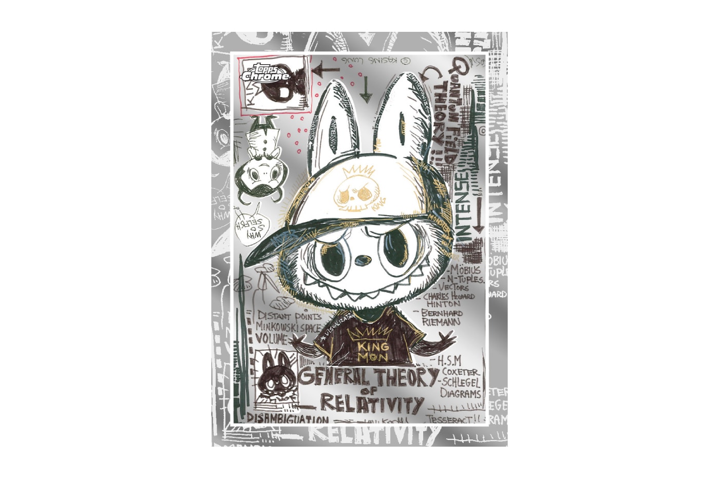 Topps “The Monsters” Labubu Trading Cards Release Info Kasing lung chrome base cards fanatics